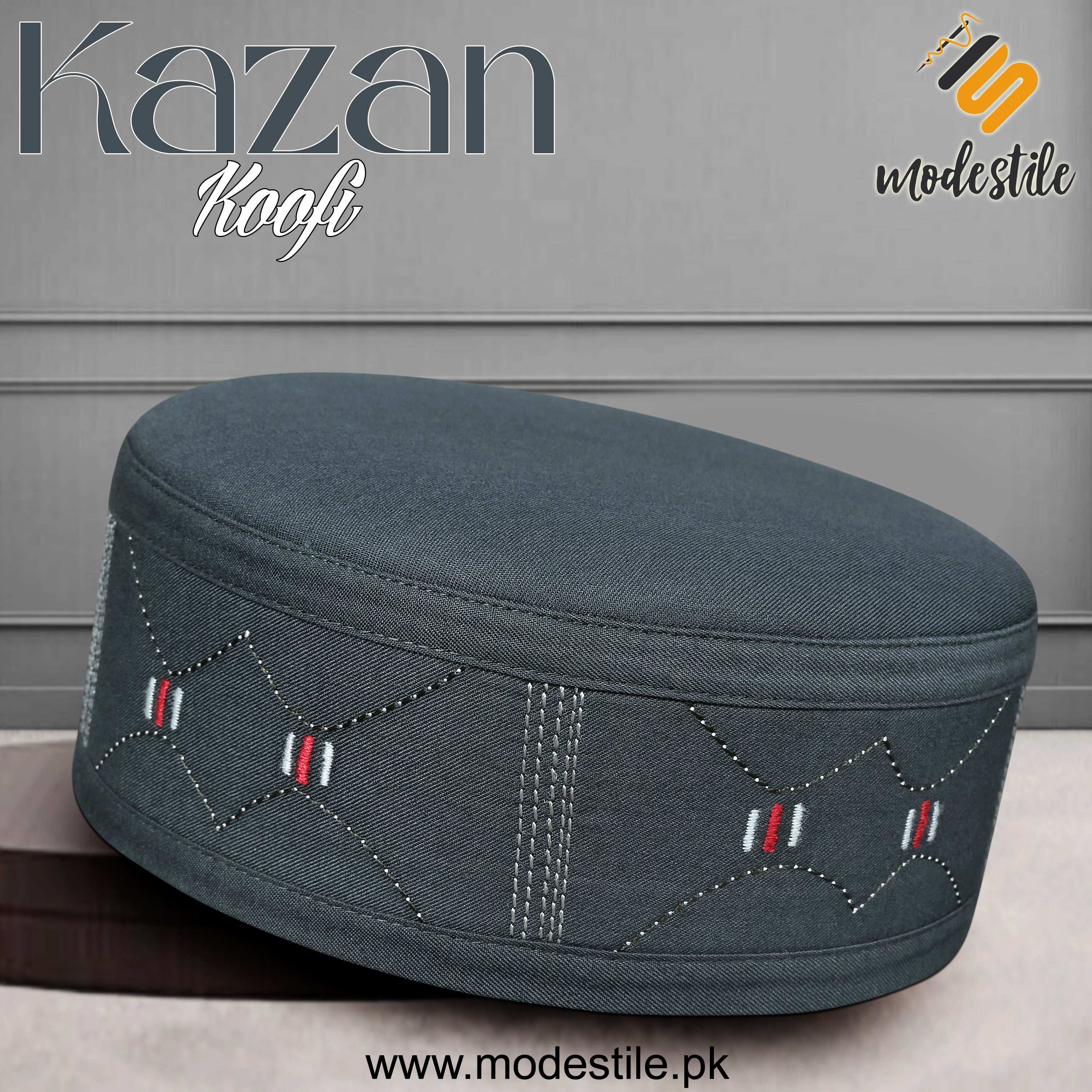 "Muslim Kazan Prayer Kufi Hat for Men – New Islamic Traditional Headwear"