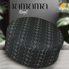 "Muslim Ghamama Prayer Kufi Hat For Mens - New Look Design Cap"