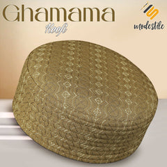 "Muslim Ghamama Prayer Kufi Hat For Mens - New Look Design Cap"