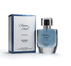 Action & Style Pour Homme 100ml Long Lasting Men's Fragrance Eau De Parfum