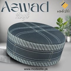 Muslim Aswad Prayer Kufi Hat for Men – New Design Muslim Cap