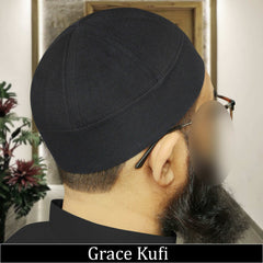 Muslim Grace Brimless Prayer Kufi Hat For Mens