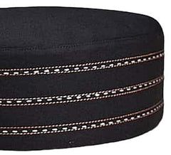 Muslim Talib Prayer Kufi Hat For Mens-Elegant Islamic Cap for Special Occasions