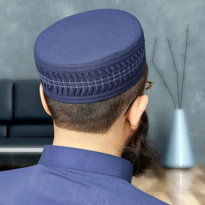 Muslim Darham Prayer Kufi Hat For Mens-Islamic Prayer Kufi For Mens