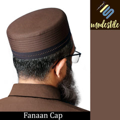 Muslim Fanan Prayer Kufi Hat For Mens-Trendy Islamic prayer cap