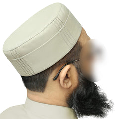muslim Zakwan Prayer Kufi Hat for mens– Traditional Muslim Cap