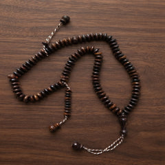 Multani Wood Tasbeeh – 100 Beads Traditional Wooden Tasbeeh for Zikr & Wazifa