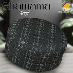 Muslim Ghamama Prayer Kufi Hat For Mens - New Look Design Cap