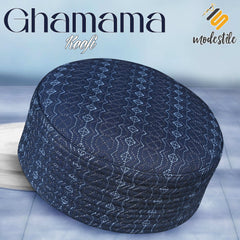 Muslim Ghamama Prayer Kufi Hat For Mens - New Look Design Cap