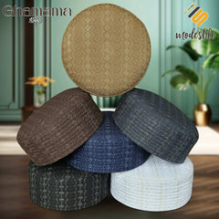 Muslim Ghamama Prayer Kufi Hat For Mens - New Look Design Cap Modestile