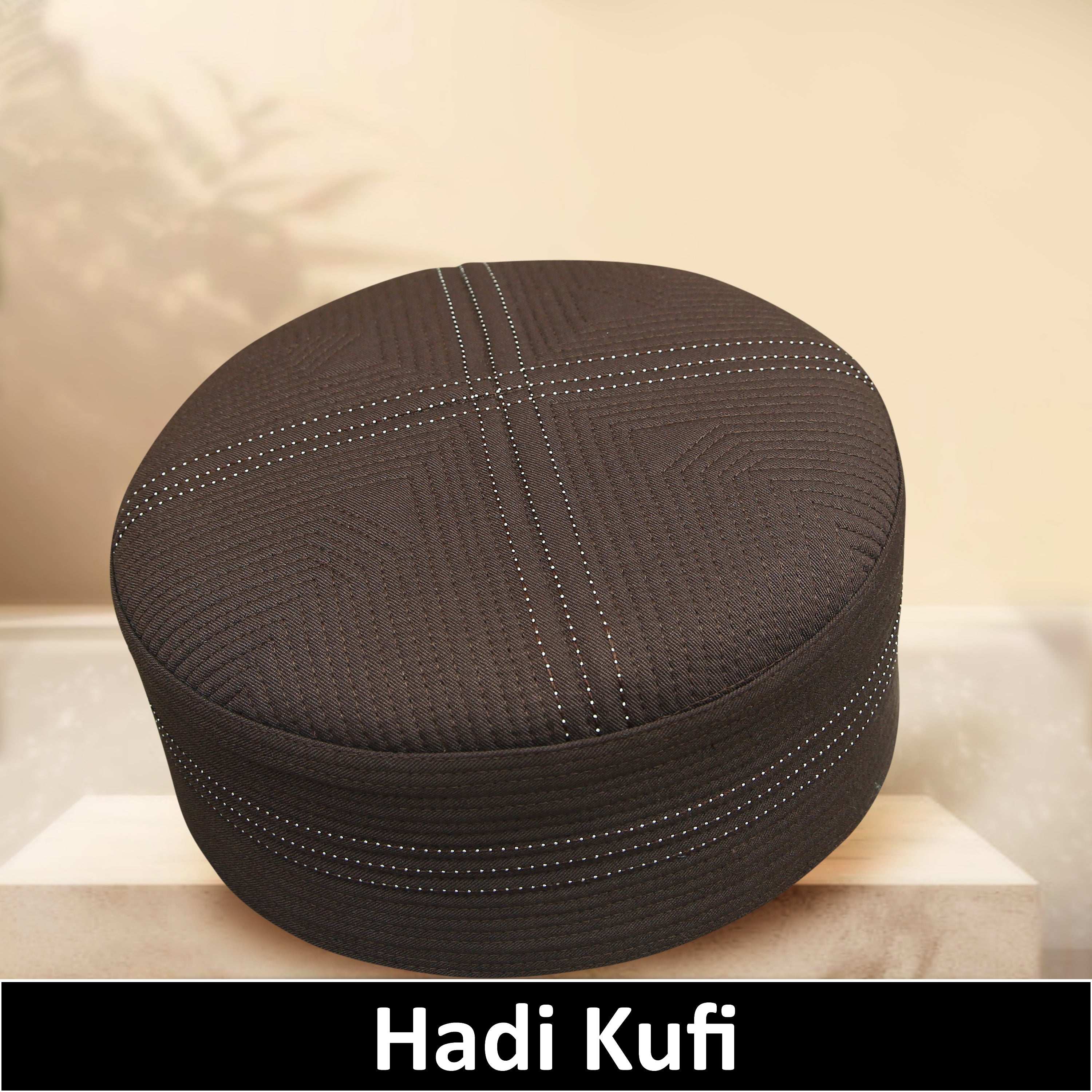 Modestile Hadi Prayer Islamic Kufi Hat For Men's Traditional Headwear