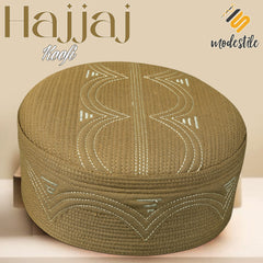 Muslim Hajjaj Prayer Kufi Hat For Mens