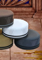Muslim Nusrat Prayer Kufi Hat For Mens-Premium Comfort and Authentic Design