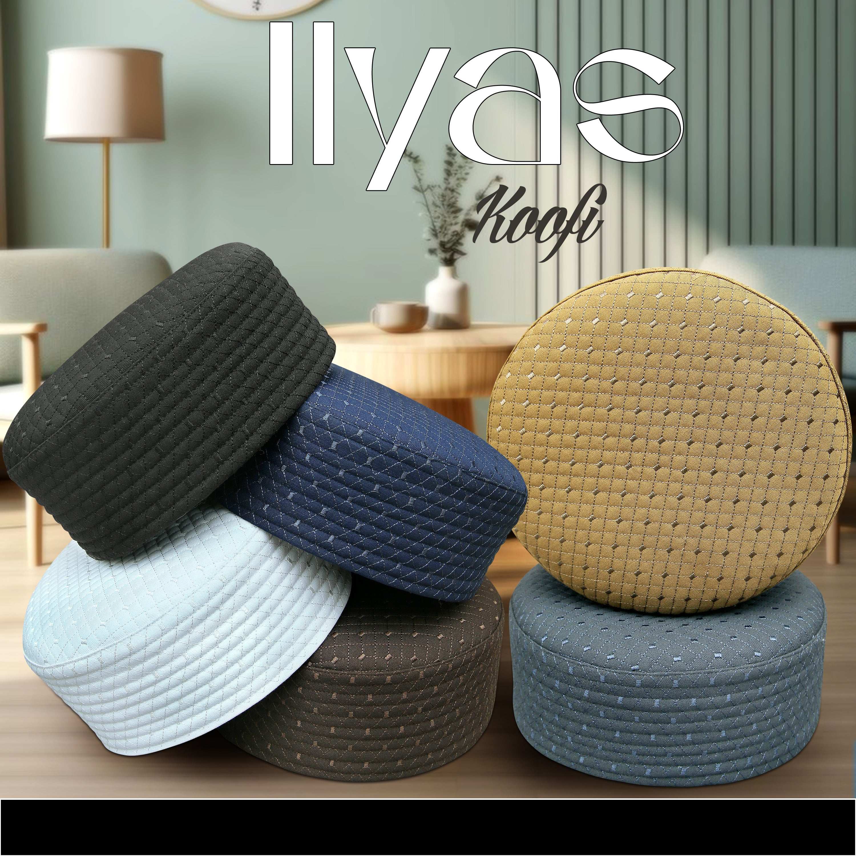 Islamic Kufi Hat for Salah – Ilyas Edition by Modestile Modestile
