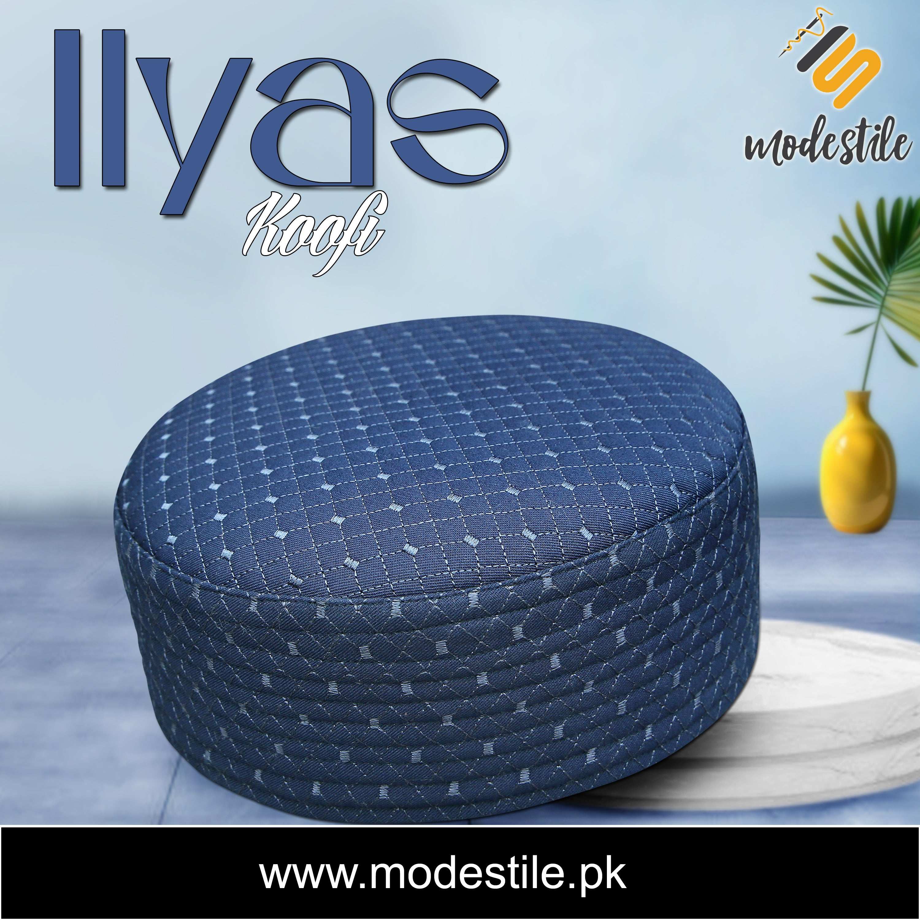Islamic Kufi Hat for Salah – Ilyas Edition by Modestile