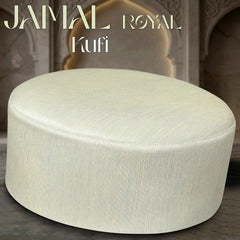 Jamal Royal Kufi - Premium Soft Textured Islamic Prayer Cap | Modestile