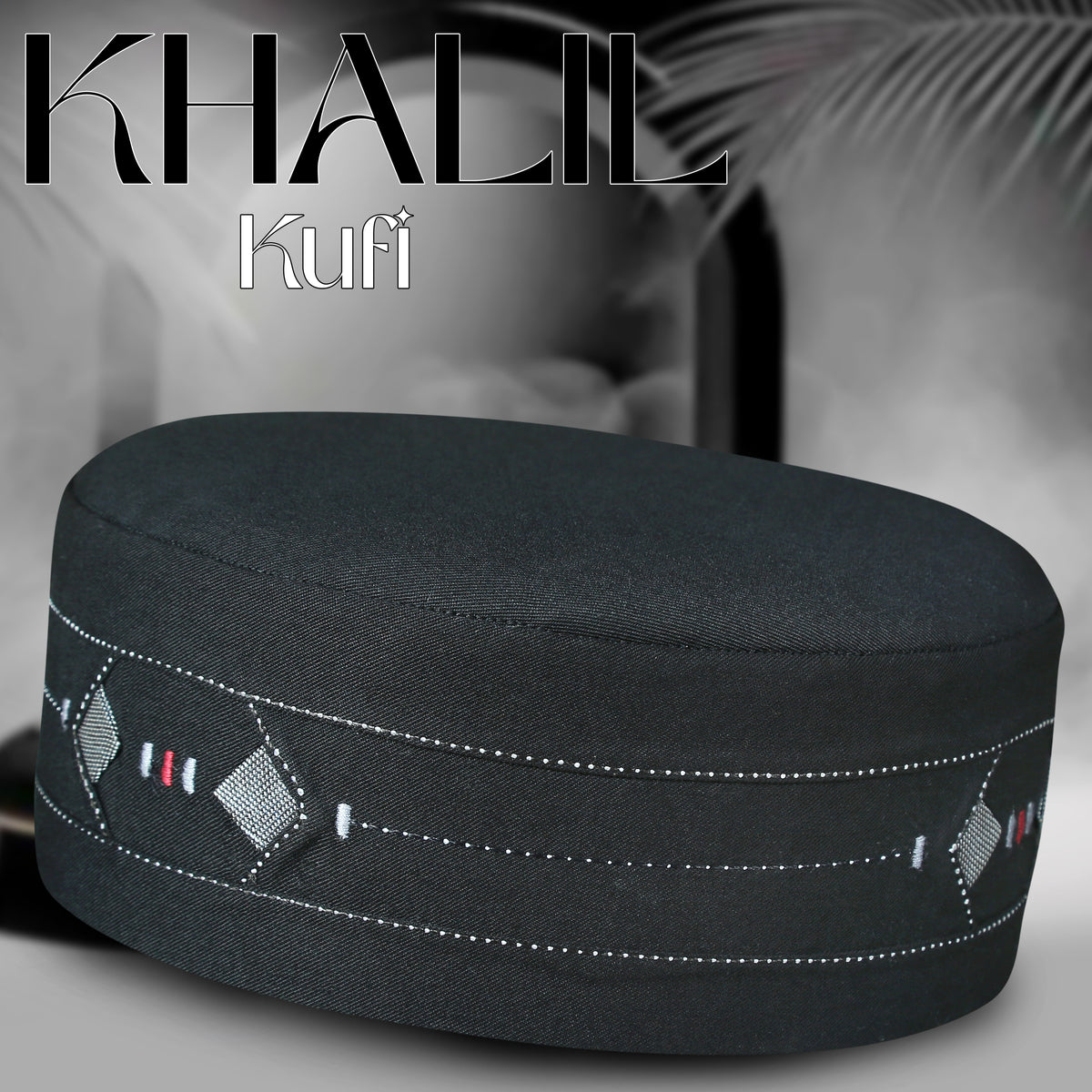 Khalil Muslim Prayer Kufi Hat for Men – Premium Islamic Salah Cap for Daily