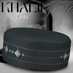 Khalil Muslim Prayer Kufi Hat for Men – Premium Islamic Salah Cap for Daily