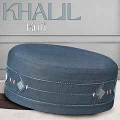 Khalil Muslim Prayer Kufi Hat for Men – Premium Islamic Salah Cap for Daily