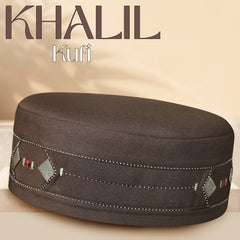 Khalil Muslim Prayer Kufi Hat for Men – Premium Islamic Salah Cap for Daily
