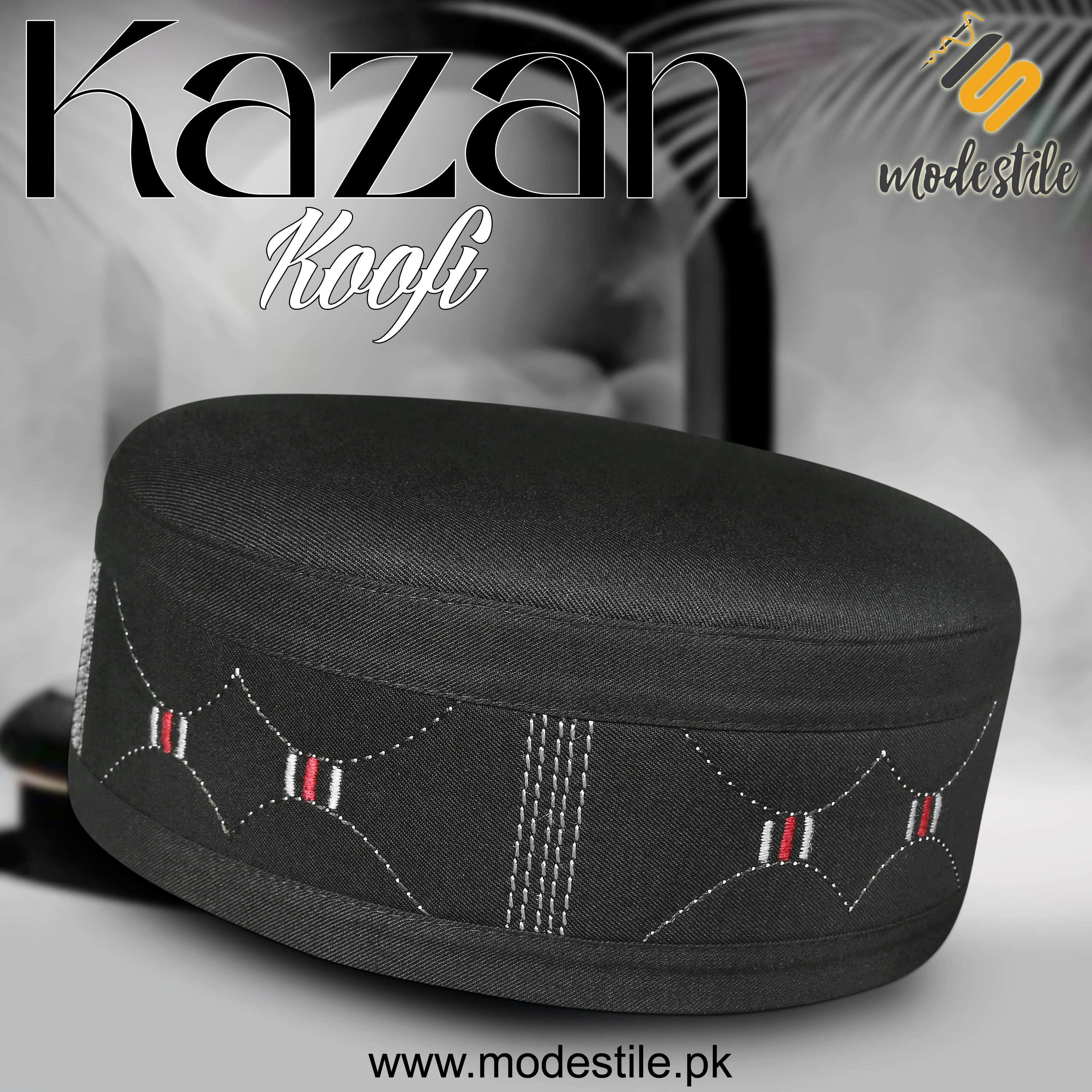 Muslim Kazan Prayer Kufi Hat for Men – New Islamic Traditional Headwear