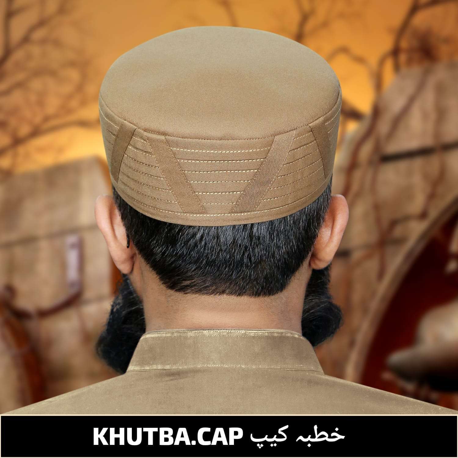 Muslim Khutba Prayer Kufi Hat For Mens-Modern Muslim Men’s Cap