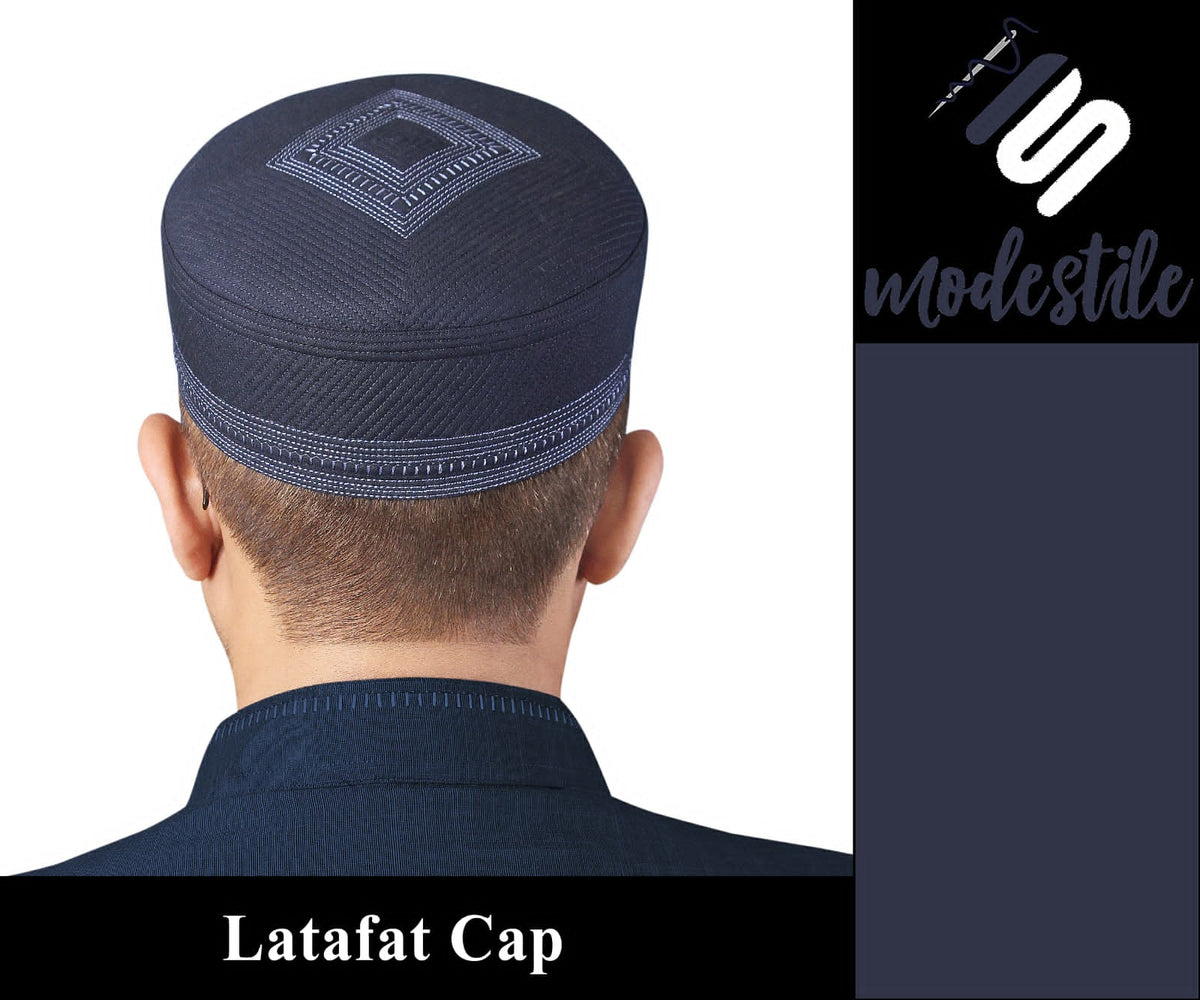 Muslim Latafat Prayer Kufi Hat For Mens