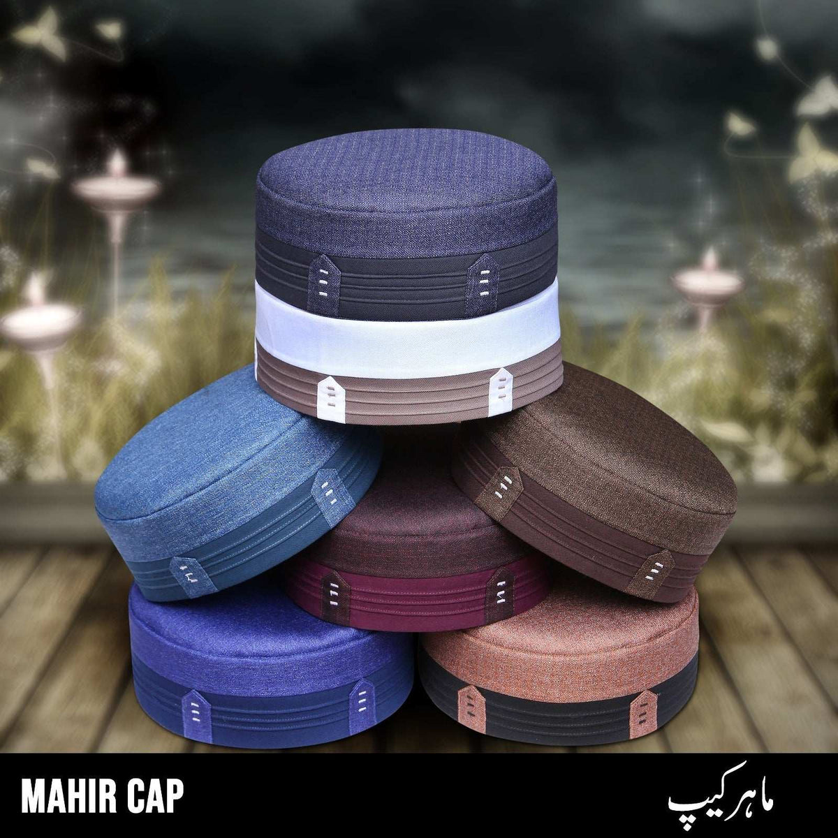 Muslim Mahir Prayer Kufi Hat For Mens