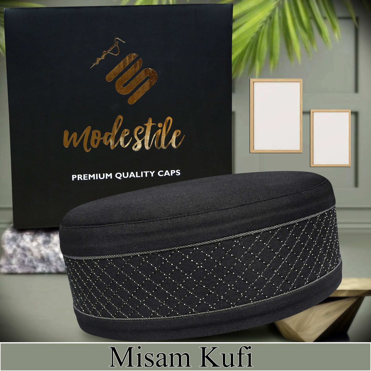Muslim Misaam Prayer Kufi Hat For Mens