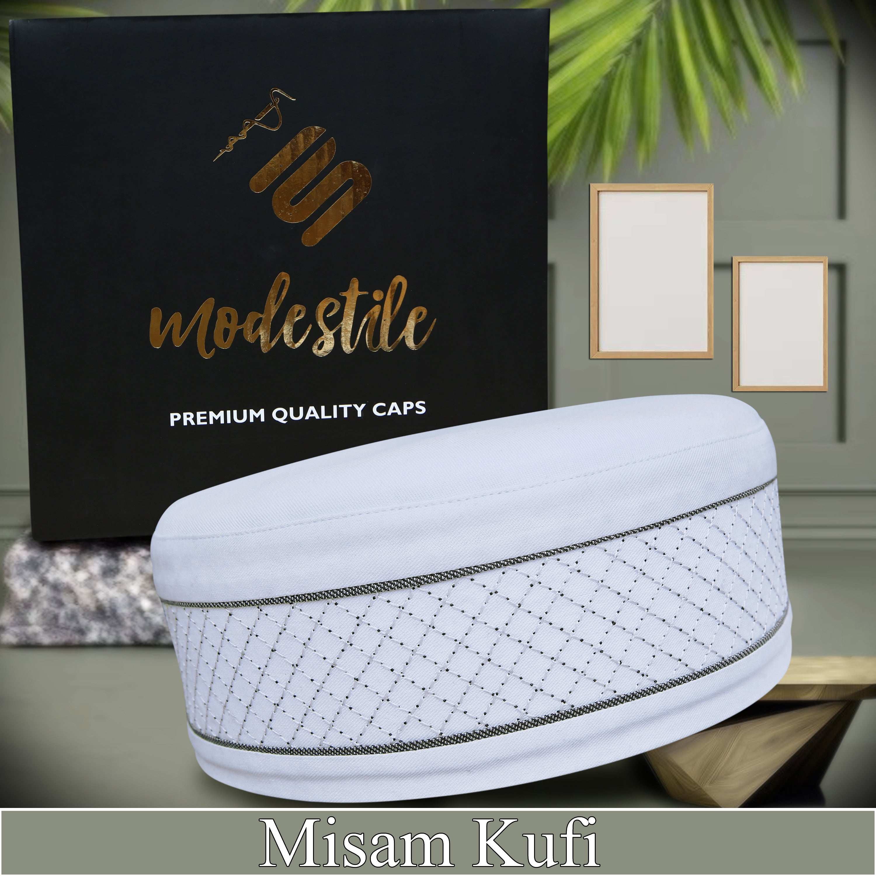 Muslim Misaam Prayer Kufi Hat For Mens
