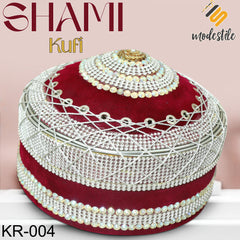 Turkey Cap KR-004 – Premium Velvet Fabric Traditional Handmade Kufi