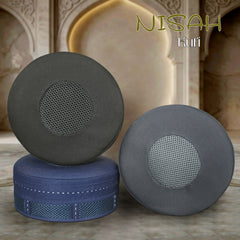 White Nisah Koofi Embroidered Islamic Prayer Cap