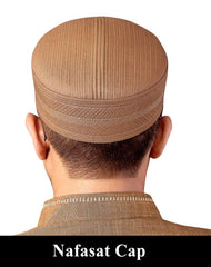 Muslim Nafasat Prayer Kufi Hat For Mens