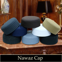 Muslim Nawaz Prayer Kufi Hat For Mens
