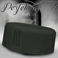 Perfeksie Muslim Prayer Kufi Hat for Men – Premium Islamic Salah Cap for Daily & Formal Wear