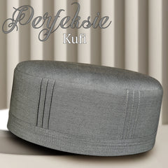 Perfeksie Muslim Prayer Kufi Hat for Men – Premium Islamic Salah Cap for Daily & Formal Wear