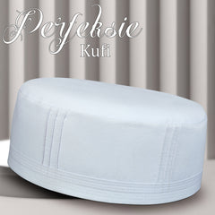 Perfeksie Muslim Prayer Kufi Hat for Men – Premium Islamic Salah Cap for Daily & Formal Wear