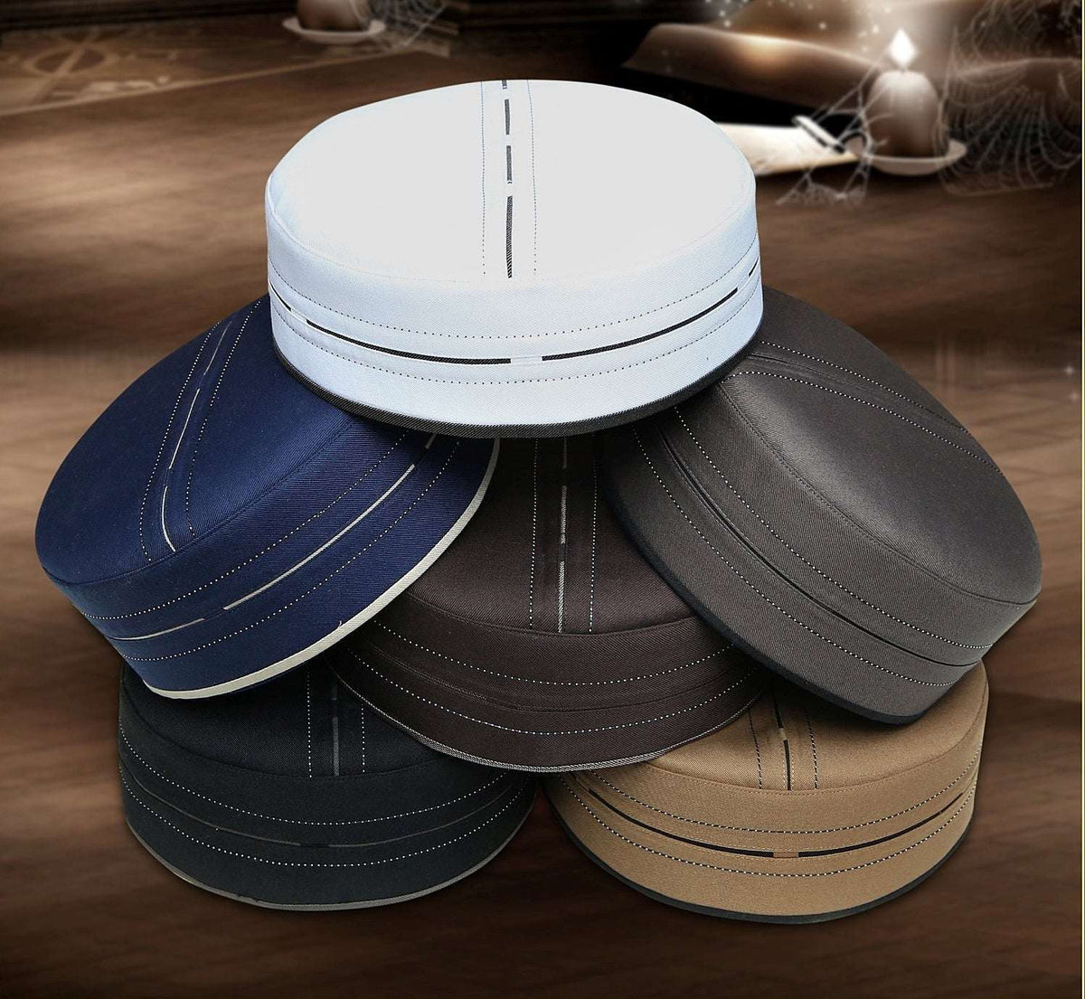 Muslim Rayyan Prayer Kufi Hat For Mens-Perfect Blend of Style