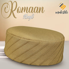 Muslim Romaan Prayer Kufi Hat for Men – Premium Quality Islamic Cap for Salah