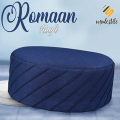 Muslim Romaan Prayer Kufi Hat for Men – Premium Quality Islamic Cap for Salah
