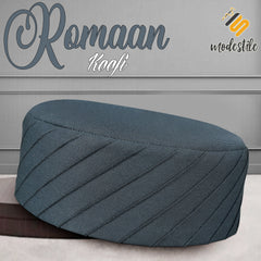 Muslim Romaan Prayer Kufi Hat for Men – Premium Quality Islamic Cap for Salah