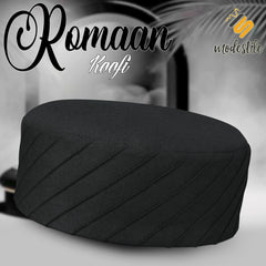 Muslim Romaan Prayer Kufi Hat for Men – Premium Quality Islamic Cap for Salah