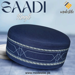 Muslim Saadi Prayer Kufi Hat for Men – New Muslim Headwear Cap