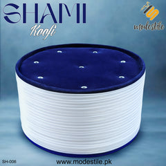 Men’s Premium Shami Cap SH-006 – Muslim Imamah Islamic Kufi Turkish Style Hat