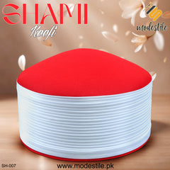 Men’s Premium Shami Cap SH-007 – Islamic Traditional Imama Turkish Style Turban Kufi Hat
