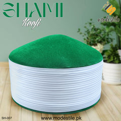 Men’s Premium Shami Cap SH-007 – Islamic Traditional Imama Turkish Style Turban Kufi Hat