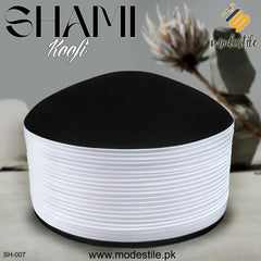 Men’s Premium Shami Cap SH-007 – Islamic Traditional Imama Turkish Style Turban Kufi Hat