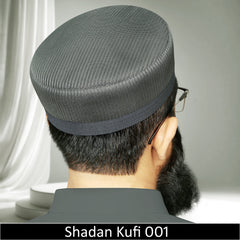 Shadan Mesh Koofi 00-1 – Summer Islamic Namaz Topi with Mesh Fabric