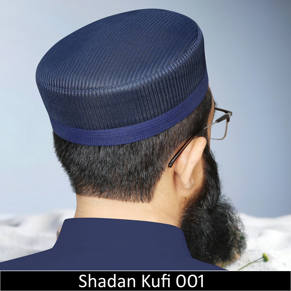 Shadan Mesh Koofi 00-1 – Summer Islamic Namaz Topi with Mesh Fabric