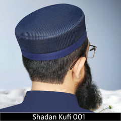 Shadan Mesh Koofi 00-1 – Summer Islamic Namaz Topi with Mesh Fabric